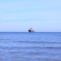 Bild: Hochseebergungsschlepper Baltic vor Kühlungsborn