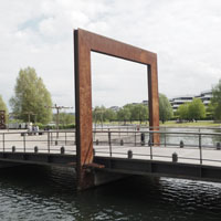 Bild: Brücke am Phoenix-See, Dortmund