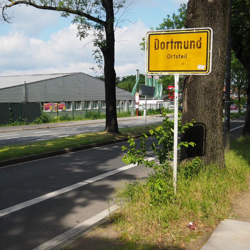 Bild: Ortsschild, Dortmund, Ortsteil Dorstfeld